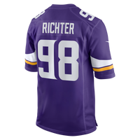 Minnesota Vikings Bo Richter Nike Purple Team Game Jersey