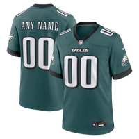 Philadelphia Eagles Nike Midnight Green Team Custom Game Jersey