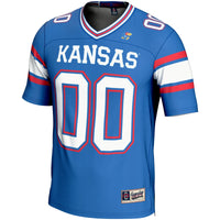Kansas Jayhawks GameDay Greats NIL Pick-A-Player Football Jersey - Royal