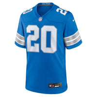 Detroit Lions Barry Sanders Nike Blue Retired Player Game Jersey
