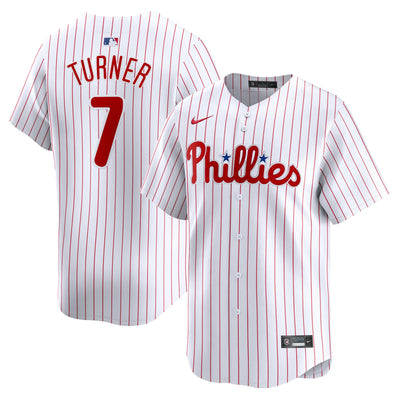 Philadelphia Phillies Trea Turner Nike White Home Limited Player Jersey