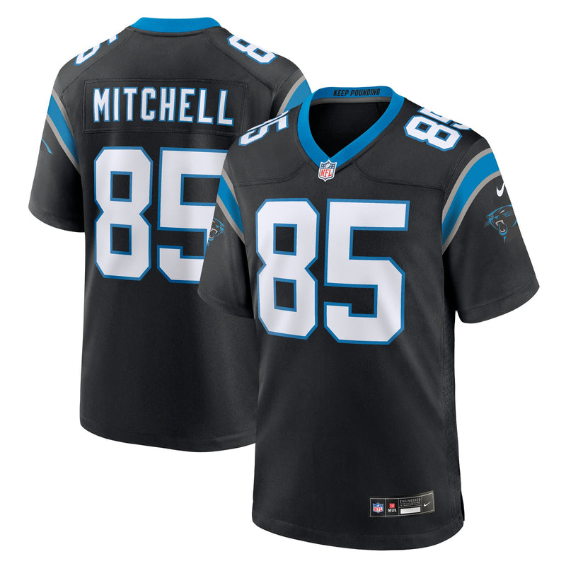Carolina Panthers James Mitchell Nike Black Team Game Jersey