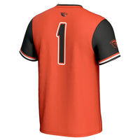 #1 Oregon State Beavers GameDay Greats Softball Fashion Jersey - Orange