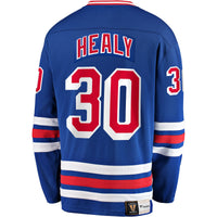 New York Rangers Glenn Healy Fanatics Blue Premier Breakaway Retired Player Jersey