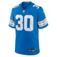 Detroit Lions Khalil Dorsey Nike Blue Team Game Jersey