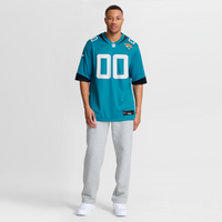 Jacksonville Jaguars Nike Teal Custom Game Jersey