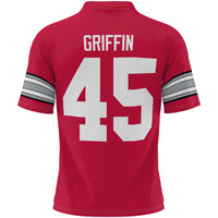 Archie Griffin Ohio State Buckeyes GameDay Greats Heisman Football Jersey - Scarlet