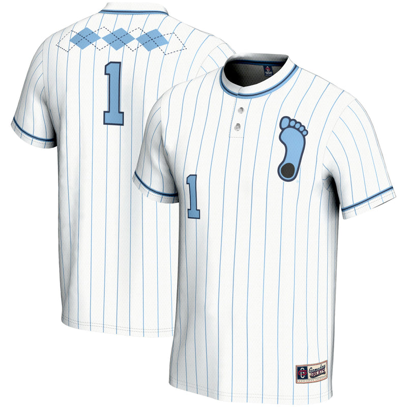 #1 North Carolina Tar Heels GameDay Greats Lightweight Softball Jersey - White