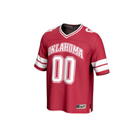 Oklahoma Sooners GameDay Greats NIL Pick-A-Player Football Fashion Jersey - Crimson