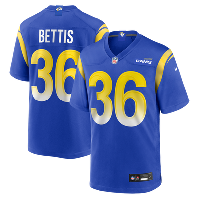 Los Angeles Rams Jerome Bettis Nike Royal Game Retired Player Jersey