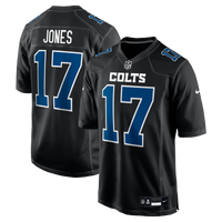 Indianapolis Colts Daniel Jones Nike Carbon Black Fashion Game Jersey