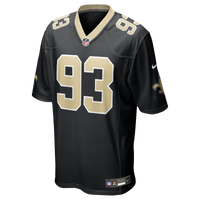 New Orleans Saints Nathan Shepherd Nike Black Game Jersey