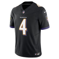 Baltimore Ravens Zay Flowers Nike Black Alternate Vapor F.U.S.E. Limited Jersey