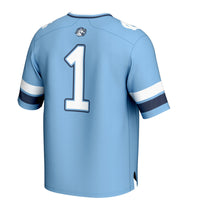 #1 North Carolina Tar Heels GameDay Greats Lightweight Collegiate Football Fashion Jersey - Carolina Blue