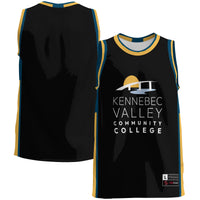 Kennebec Valley Community College GameDay Greats Lightweight Basketball Jersey - Black