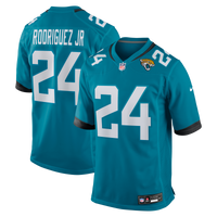 Jacksonville Jaguars Chris Rodriguez Jr. Nike Teal Team Game Jersey