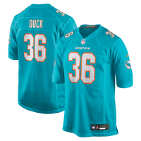 Miami Dolphins Storm Duck Nike Aqua Game Jersey