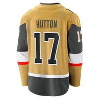 Vegas Golden Knights Ben Hutton Fanatics Gold Home Premier Breakaway Player Jersey