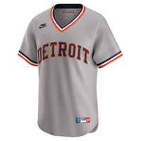 Detroit Tigers Alan Trammell Nike Gray Cooperstown Collection Limited Jersey