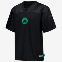 Boston Celtics Nike Courtside Football Jersey - Black -