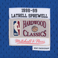 New York Knicks Mitchell & Ness Swingman Jersey Road Latrell Sprewell 1998-99