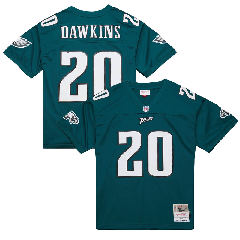 Philadelphia Eagles Brian Dawkins Mitchell & Ness Green Legacy Replica Jersey