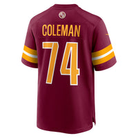 Washington Commanders Brandon Coleman Nike Burgundy Game Jersey