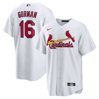St. Louis Cardinals Nolan Gorman Nike White Home Replica Jersey