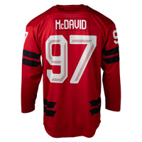 Hockey Canada Connor McDavid Bauer Hockey Red 2026 Semi Pro Jersey