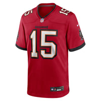Tampa Bay Buccaneers Tez Johnson Nike Red Team Game Jersey