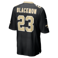 New Orleans Saints Julian Blackmon Nike Black Team Game Jersey