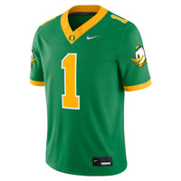 #1 Oregon Ducks Nike Alternate Game Jersey - Green