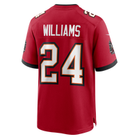 Tampa Bay Buccaneers Cadillac Williams Nike Red Game Retired Player Jersey