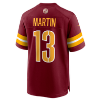 Washington Commanders Tay Martin Nike Burgundy Team Game Jersey