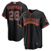 San Francisco Giants Matt Chapman Nike Black Alternate Stadium Jersey