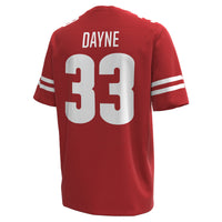 Ron Dayne Wisconsin Badgers Under Armour NIL Football Replica Player Jersey - Red