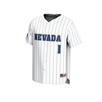 Nevada Wolf Pack GameDay Greats Adult Lightweight Baseball Jersey - White