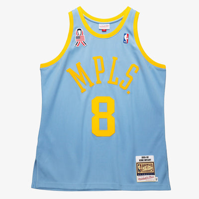Mitchell & Ness Kobe Bryant Powder Blue Los Angeles Lakers 2001/02 Hardwood Classics Authentic Player Jersey