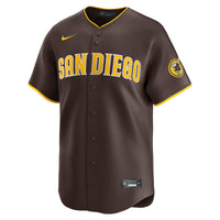 San Diego Padres Fernando Tatis Jr. Nike Brown Road Limited Player Jersey