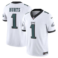 Philadelphia Eagles Jalen Hurts Nike White Vapor F.U.S.E. Limited Jersey