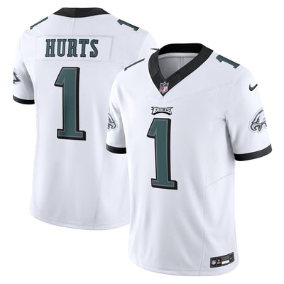 Philadelphia Eagles Jalen Hurts Nike White Vapor F.U.S.E. Limited Jersey