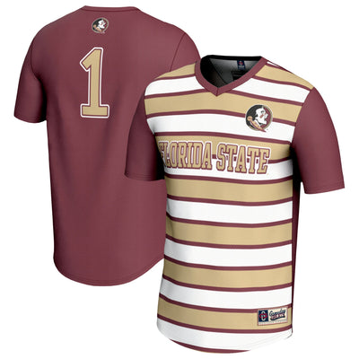 #1 Florida State Seminoles GameDay Greats Lightweight Soccer Fashion Jersey - Garnet