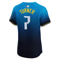 Philadelphia Phillies Trea Turner Nike Navy City Connect Elite Jersey