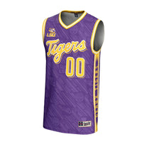 LSU Tigers GameDay Greats NIL Pick-A-Player Basketball Highlight Print Lightweight Jersey - Purple