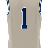 #1 Georgetown Hoyas GameDay Greats Lightweight Basketball Jersey - Gray