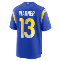 Los Angeles Rams Kurt Warner Nike Royal Game Retired Player Jersey