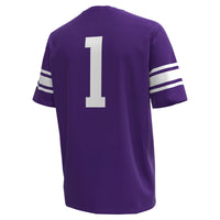#1 Northwestern Wildcats Under Armour Replica Football Jersey - Purple