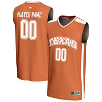 Texas Longhorns GameDay Greats NIL Pick-A-Player Lightweight Basketball Fashion Jersey - Burnt Orange
