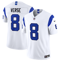 Los Angeles Rams Jared Verse Nike White Alternate Fearsome White Vapor F.U.S.E. Stitched Limited Jersey
