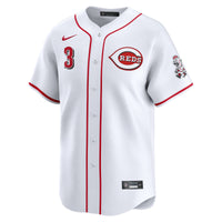Cincinnati Reds Ke'Bryan Hayes Nike White Home Limited Player Jersey